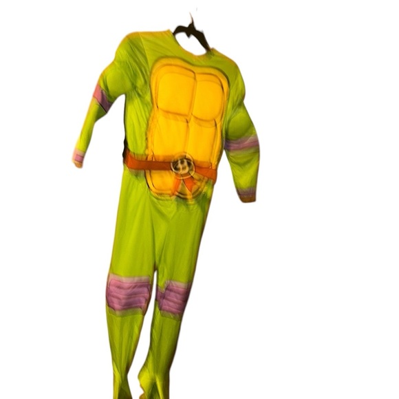 teenage mutant ninja turtle Donatello costume Large 10/12 TMNT purple turtle - Picture 2 of 4